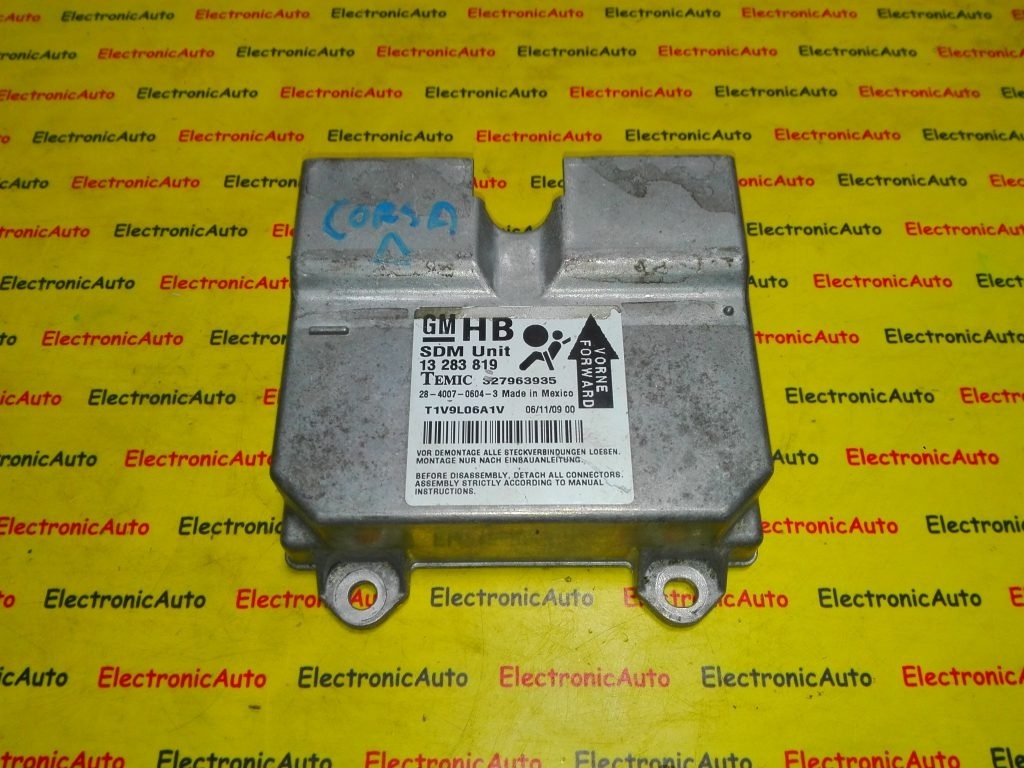 Calculator airbag Opel Corsa 13283819, 327963935