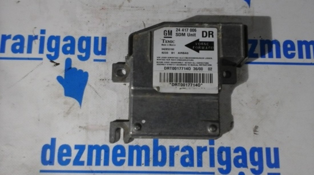 Calculator airbag Opel Corsa C (2000-)