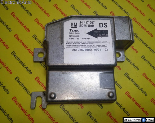 Calculator airbag Opel Corsa C 24417007DS
