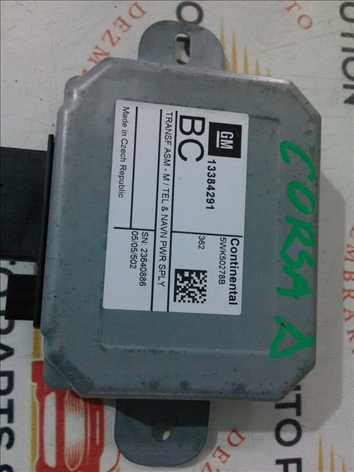 Calculator airbag OPEL CORSA D 1.3 D an fabr. 2014