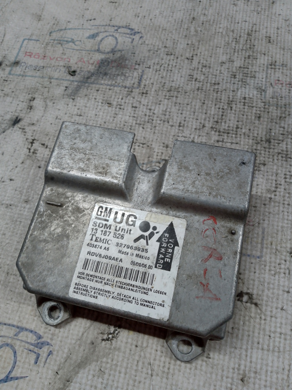 Calculator Airbag Opel Corsa D 2007, 13187526