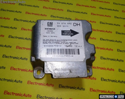 Calculator airbag Opel Corsa GM 24416692 DH
