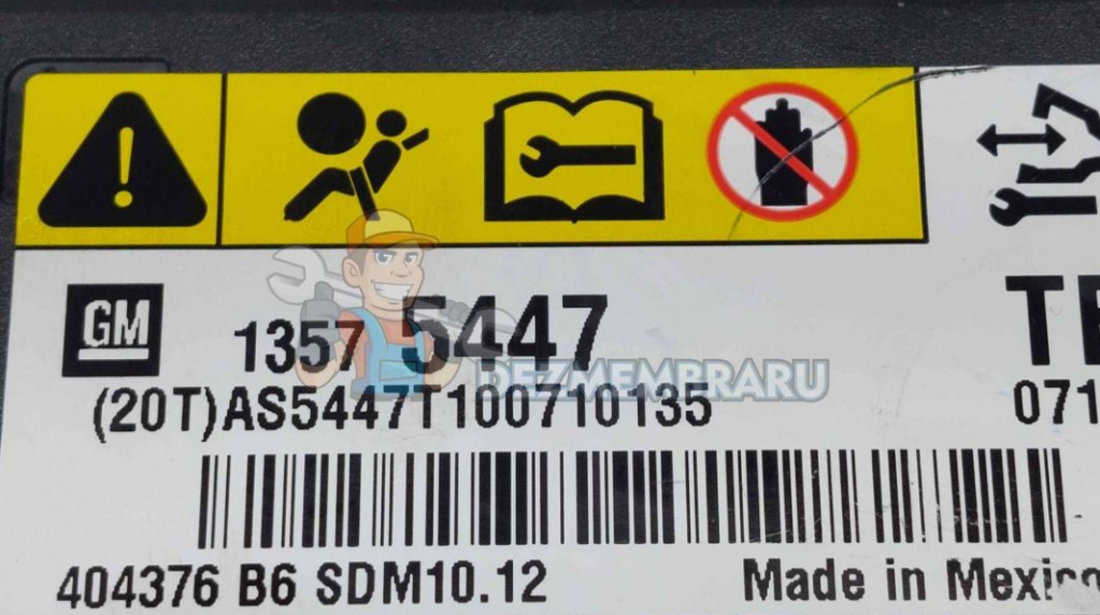 Calculator airbag Opel Insignia A [Fabr 2008-2016] 13575447