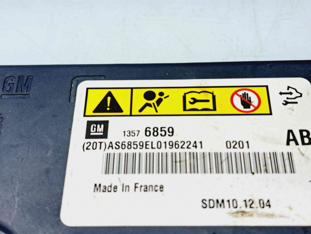 Calculator airbag Opel Meriva B [Fabr 2010-prezent] 13576859 1.4 Benz A14XER 55KW / 75CP