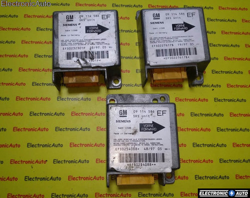 Calculator airbag Opel Tigra GM 09114586 EF