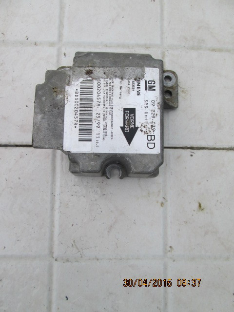 Calculator airbag Opel Vectra B : 09 229 039