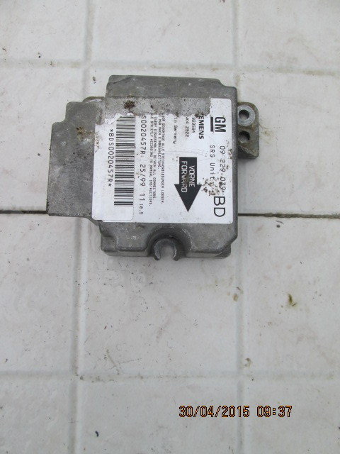 Calculator airbag Opel Vectra B : 09 229 039
