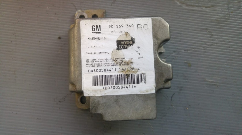 Calculator airbag opel vectra b 90569340