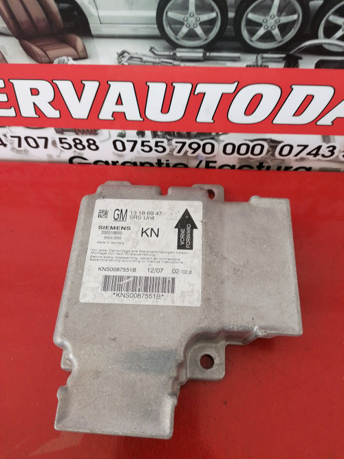 Calculator Airbag Opel Vectra C (2002-2005) 1.3 Motorina 2003, 13186947 / 13126123 / 24417006 / 2441...