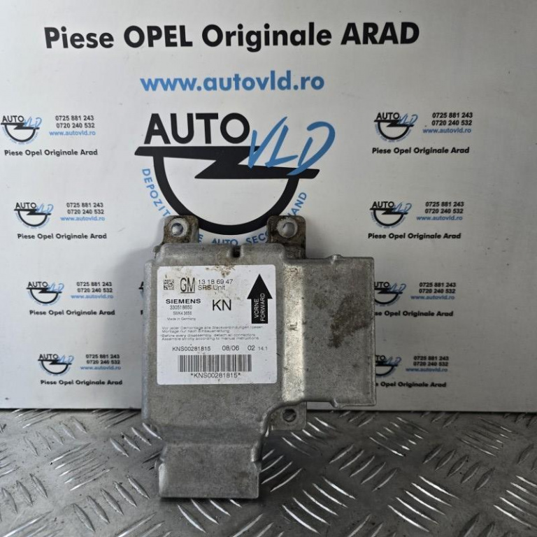 Calculator airbag Opel Vectra C 2002-2005 13186947 KN