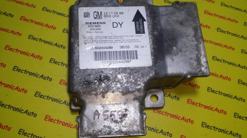 Calculator airbag Opel Vectra GM 13170588 DY