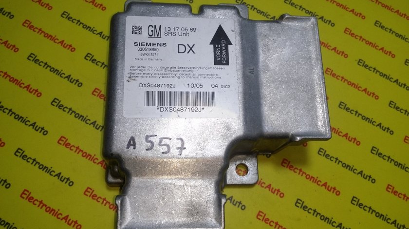 Calculator airbag Opel Vectra GM 13170589 DX