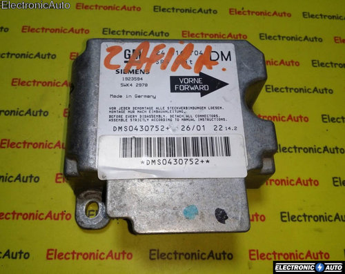 Calculator Airbag Opel Zafira 24416704 DM
