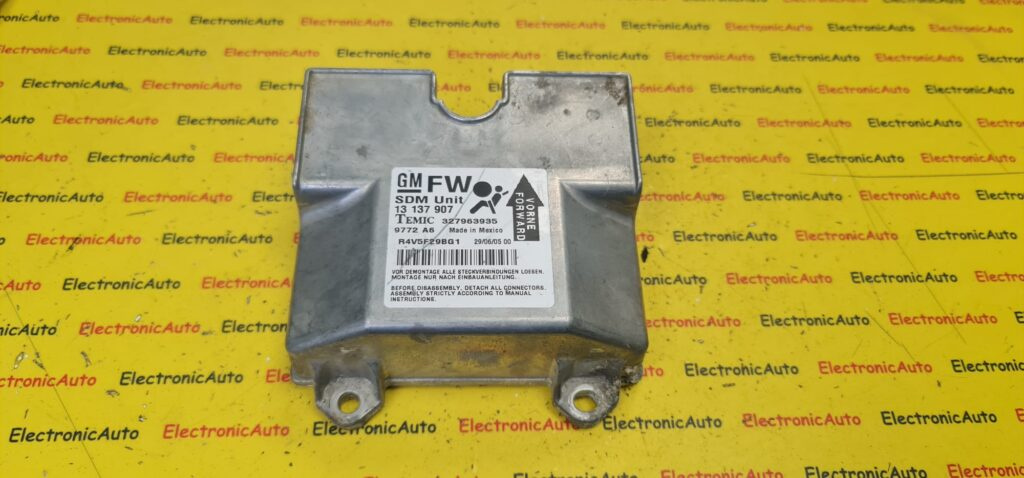 Calculator airbag Opel Zafira B, 13137907, 327963935,