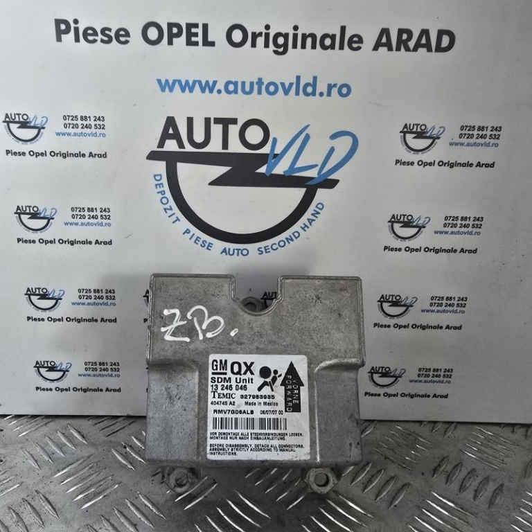 Calculator airbag Opel Zafira B 2005-2014 13246046 QX