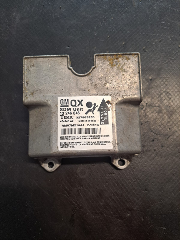 Calculator airbag Opel Zafira B - COD 13246046