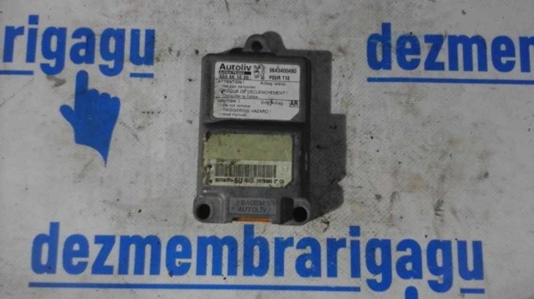 Calculator airbag Peugeot 206