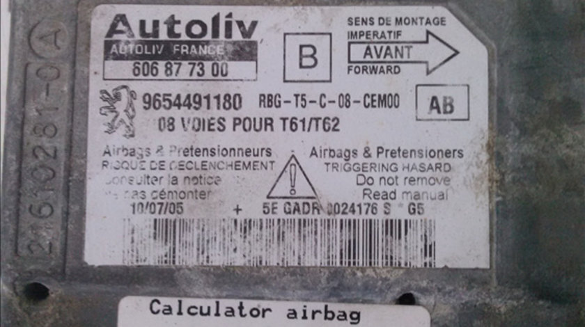 Calculator airbag PEUGEOT 307 2004-2009