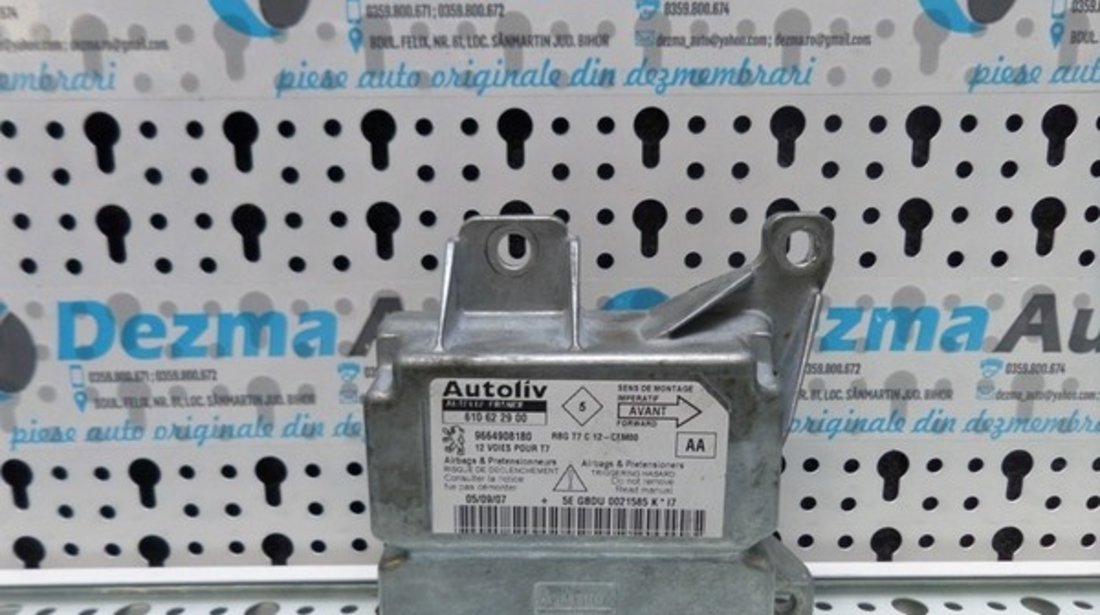 Calculator airbag Peugeot 308 (4A_, 4C_),﻿﻿ ﻿9664908180