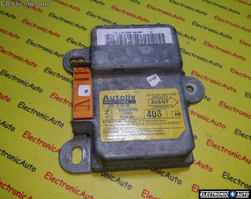Calculator airbag Peugeot 406 9638592580 550725200