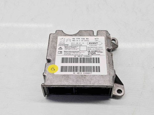 Calculator airbag Peugeot 508 Break GT [Fabr 2010-2018] 9677910680 2.2 HDI 4HL 150KW / 204CP