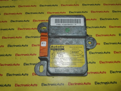 Calculator airbag Peugeot 550393900, 9628757280