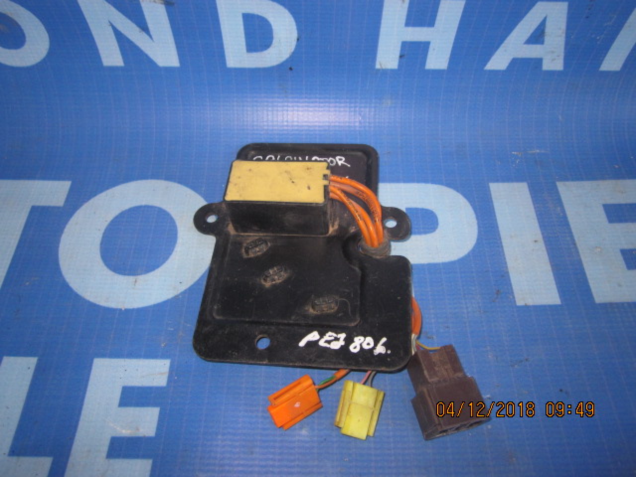 Calculator airbag Peugeot 806; 550309400