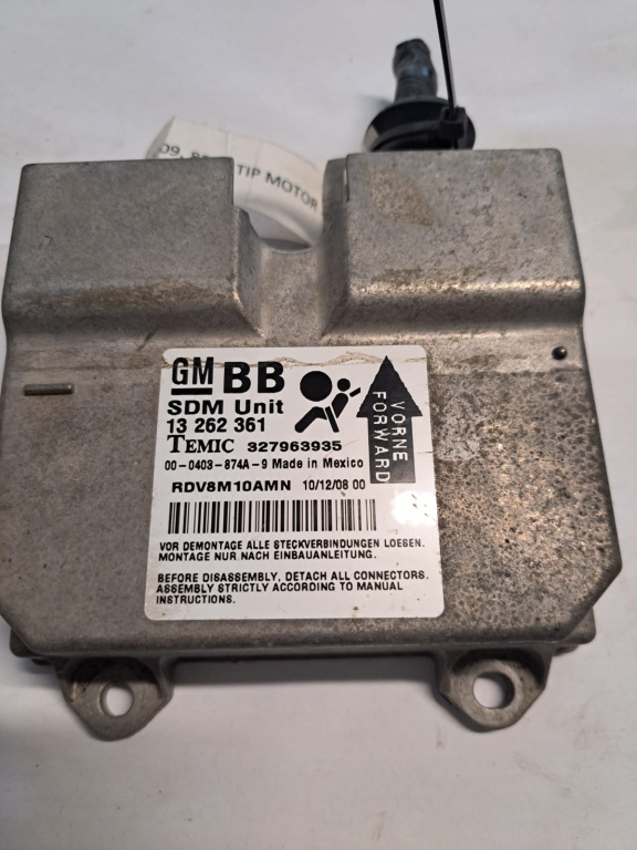 CALCULATOR AIRBAG PEUGEOT - COD 13262361