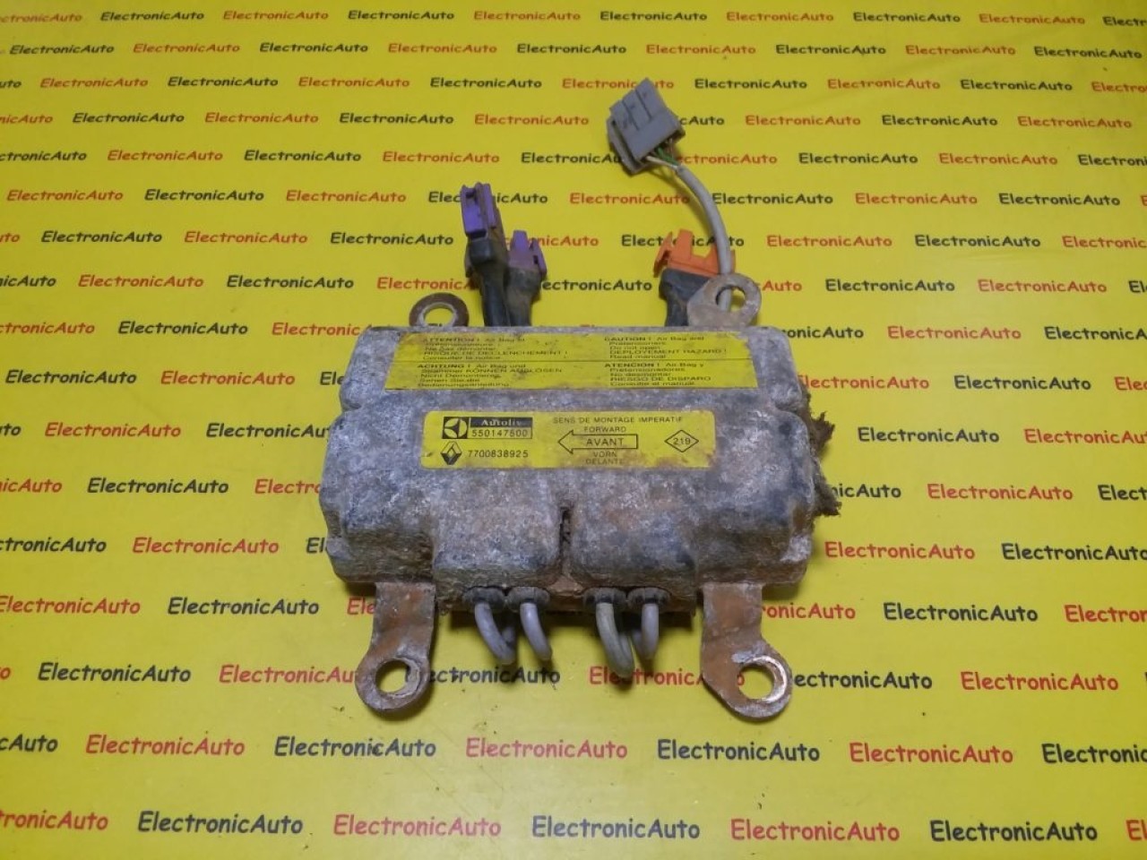 Calculator Airbag Renault, 7700838925, 550147500