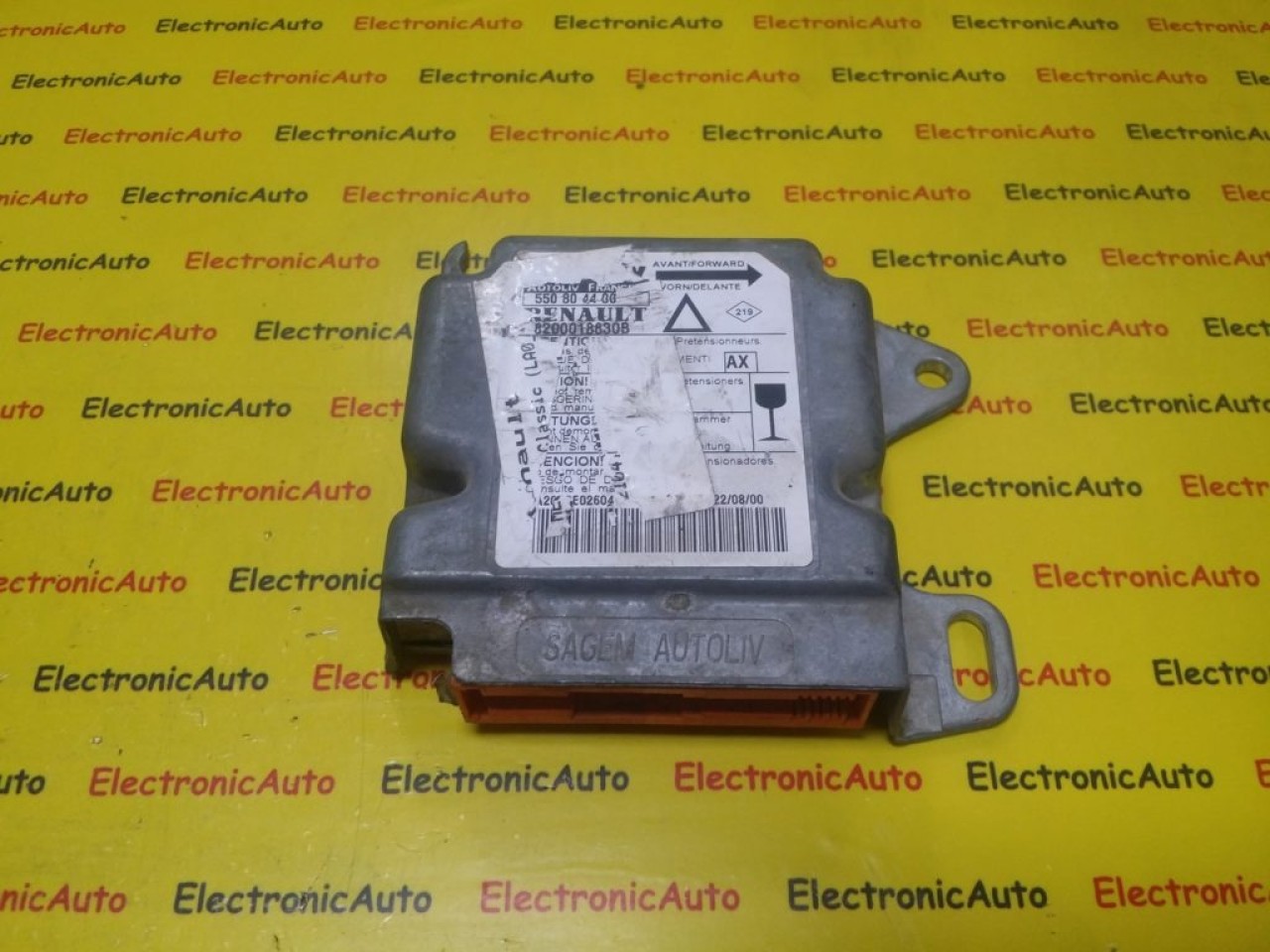 Calculator Airbag Renault, 8200018830B, 550804400