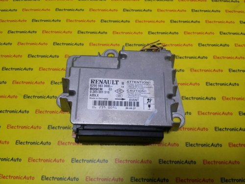 Calculator Airbag Renault, 8200563368, 0285001510,