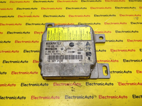 Calculator Airbag Renault Clio, 0285001157, 7700428310