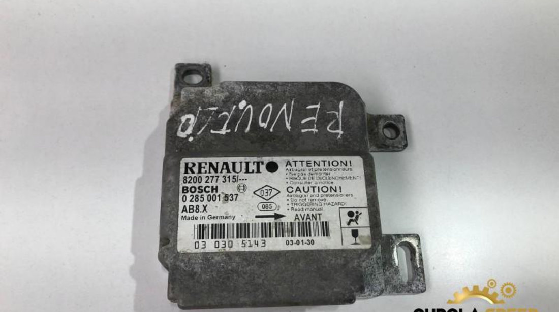 Calculator airbag Renault Clio 2 (1998-2005) 8200277315