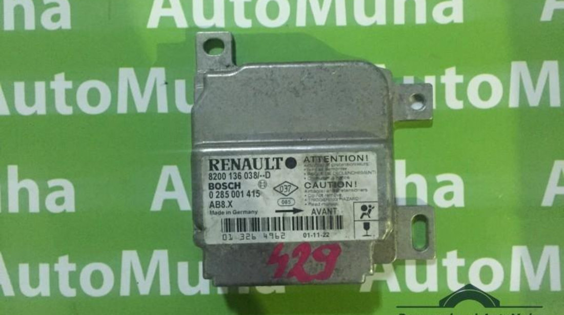 Calculator airbag Renault Clio 2 (1998-2005) 8200136038D