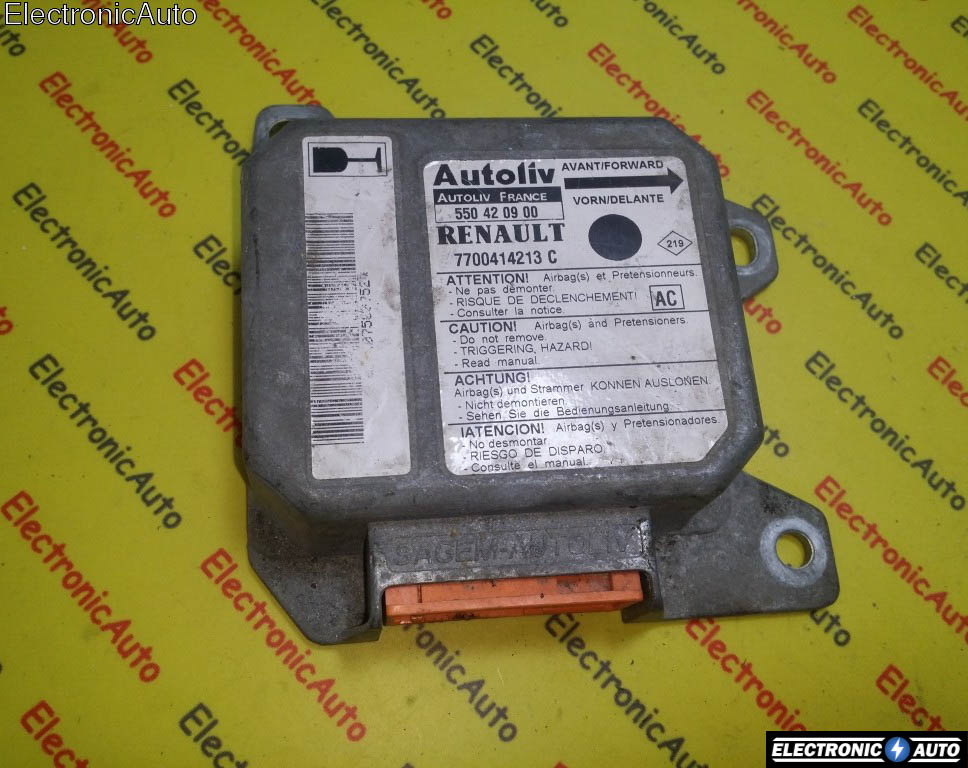 Calculator airbag Renault Clio 7700414213C