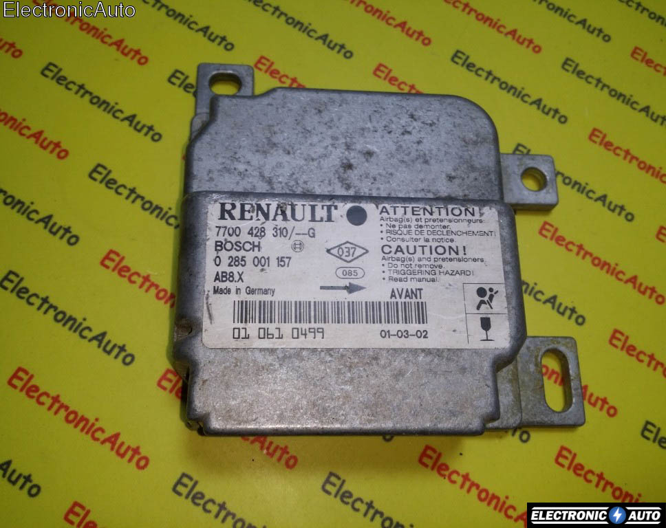 Calculator airbag Renault Clio 7700428311C