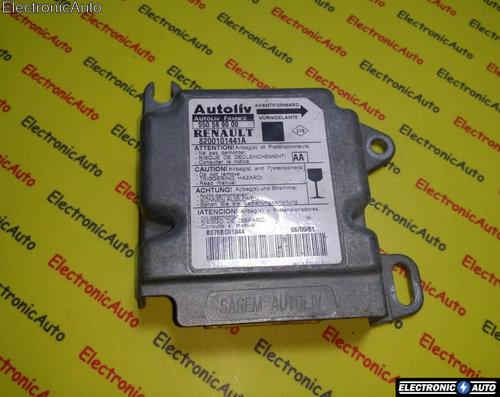 Calculator airbag Renault Clio 8200101441A