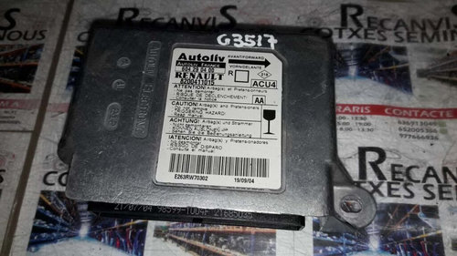 Calculator AIRBAG RENAULT GRAND SCENIC 2 8200411015 / 604 29 04 00 / 6042904008200411015 / 604 29 04...