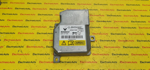 Calculator airbag Renault Kangoo 2, 8201217225, 2840211407,