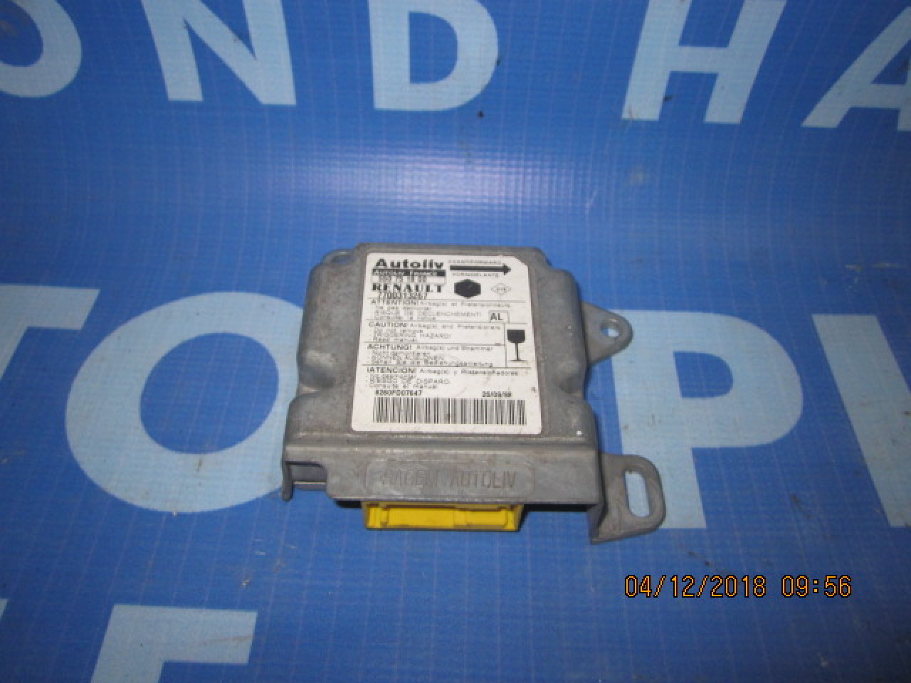 Calculator airbag Renault Kangoo; 7700313267