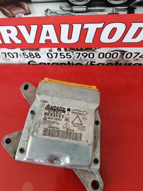 Calculator Airbag Renault Laguna 2 (2002-2007) 1.9 Motorina 2007, 8200138952 / 8200272534 / 82001127...