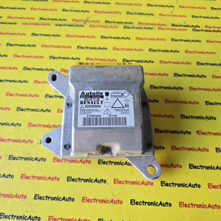 Calculator Airbag Renault Laguna, 603947700, 8200325696,