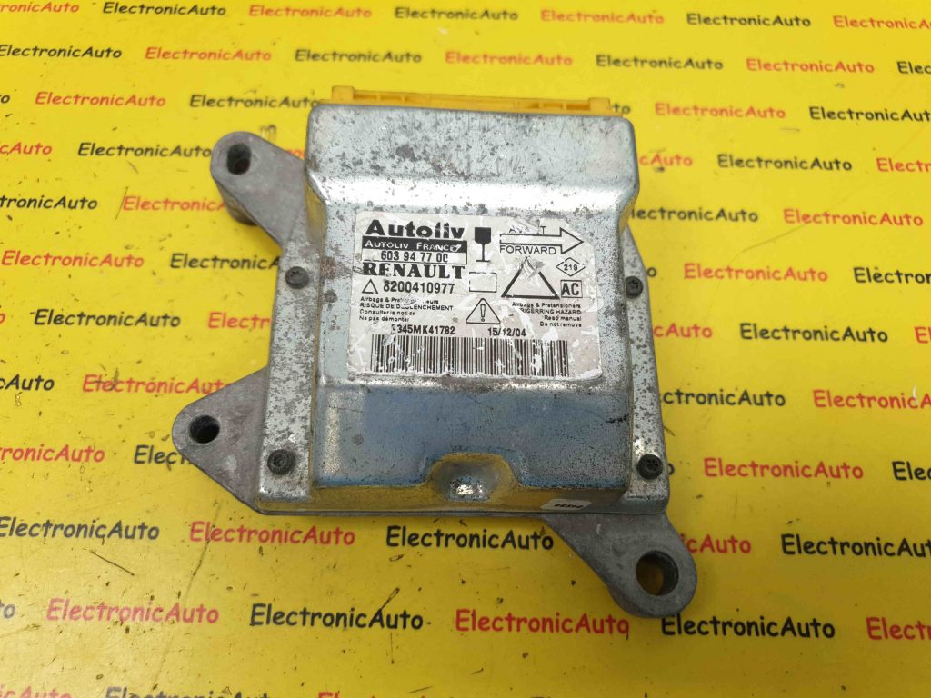 Calculator Airbag Renault Laguna, 603947700, 8200325696, 8200410977,
