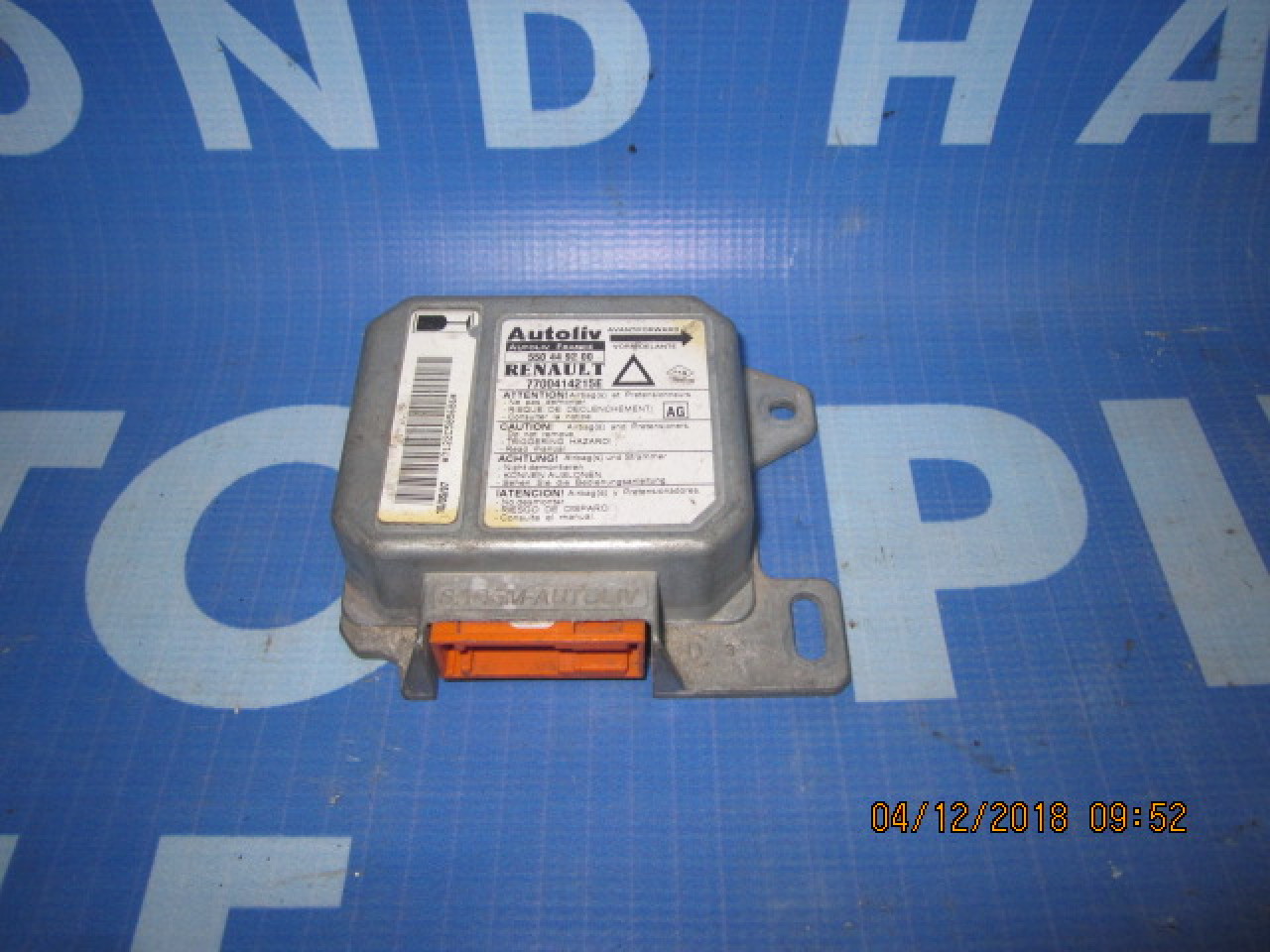 Calculator airbag Renault Laguna; 7700414215