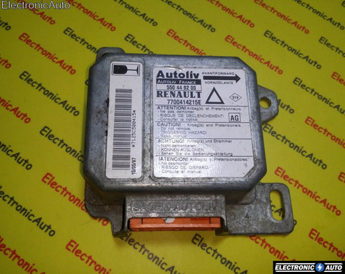 Calculator airbag Renault Laguna 7700414215E