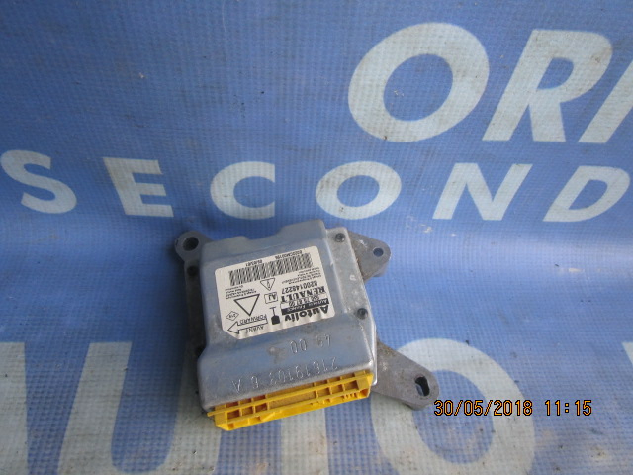 Calculator airbag Renault Laguna;8200148227