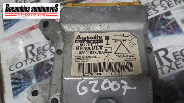Calculator AIRBAG RENAULT LAGUNA 8200108370A8200108370A