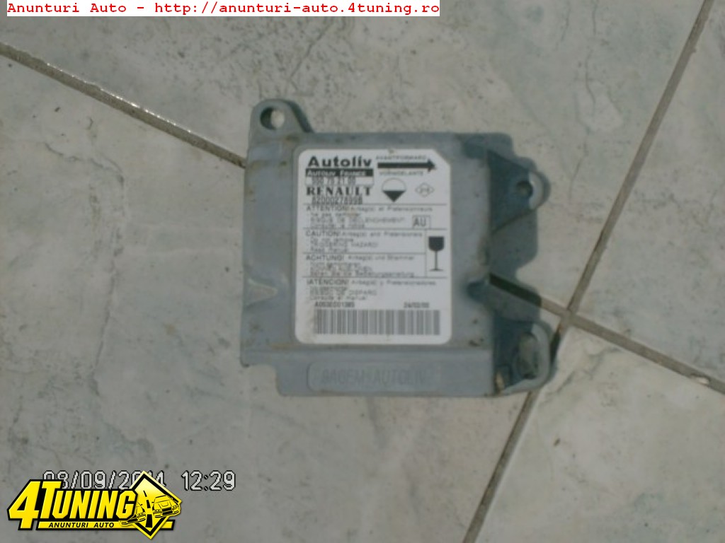 Calculator airbag Renault Master