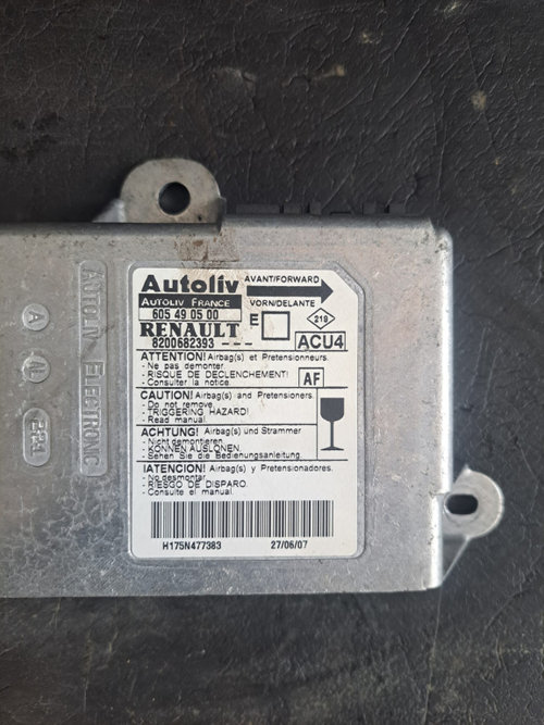 Calculator airbag Renault Megane 2 - COD 8200412038