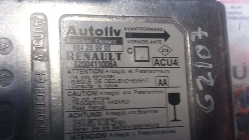 Calculator AIRBAG RENAULT MEGANE 604289900C / 8200411006A604289900C / 8200411006A